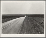 The highway going West. U.S. 80 near Lordsburg, New Mexico.