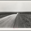 The highway going West. U.S. 80 near Lordsburg, New Mexico