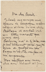 Emile Bernard letter to Albert Aurier