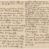 Emile Bernard letter to Albert Aurier