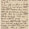 Emile Bernard letter to Albert Aurier