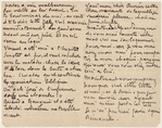 Emile Bernard letter to Albert Aurier