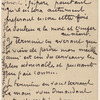 Emile Bernard letter to Albert Aurier