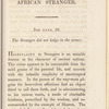 The African stranger