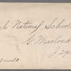Macloskie, George - Irish National Schools