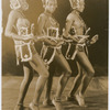 Three women dancers from Asadata Dafora's dance troupe