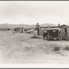 Cotton picker's camp, Salt River Valley, Arizona. For many refugees from the Southwest, Arizona is a stopping point on the way to California, where money can be made during the cotton harvest with which to continue the journey