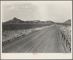 One of the migrants' routes west, U.S. 80. Southwest New Mexico