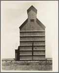 Grain elevator on the Texas Panhandle plains. Everett, Texas