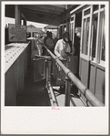 Mexicans entering the United States. United States immigration station, El Paso, Texas.
