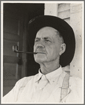 O.O. Mills, United States Postmaster at Carey. Childress County, Texas. "The tractors are keeping our families from making a living"