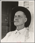 O.O. Mills, United States Postmaster at Carey. Childress County, Texas. "The tractors are keeping our families from making a living"