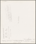 Farm Security Administration rural rehabilitation client. Tulare County California