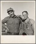 Heads of families on the Mineral King cooperative farm. Ten families are now established on this 500 acre ranch to be operated as a unit. (Farm Security Administration) Tulare County, California