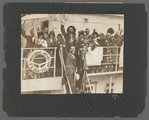 Denishawn Dancers with Ted Shawn and Ruth St. Denis aboard the President Jefferson about to sail for Japan