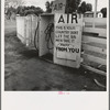 Gas station. Kern County, California