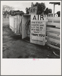 Gas station. Kern County, California