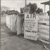 Gas station. Kern County, California