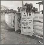 Gas station. Kern County, California