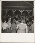Halloween party at Shafter migrant camp, California