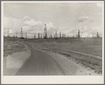 Oil fields. Kern County, California