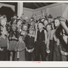 Halloween party at Shafter migrant camp, California