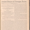 The jewelers' circular and horological review