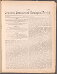 The jewelers' circular and horological review