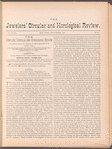 The jewelers' circular and horological review