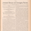 The jewelers' circular and horological review