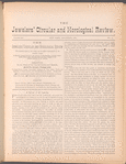 The jewelers' circular and horological review