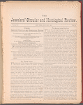 The jewelers' circular and horological review