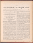 The jewelers' circular and horological review