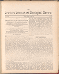 The jewelers' circular and horological review