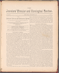 The jewelers' circular and horological review