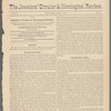 The jewelers' circular and horological review