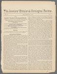 The jewelers' circular and horological review