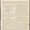 The jewelers' circular and horological review
