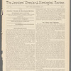 The jewelers' circular and horological review