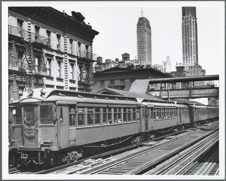 Third Avenue Elevated - NYPL Digital Collections