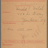 Walsh, Harold V