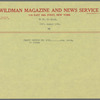 Wildman Magazine & News Service