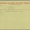 Wildman Magazine & News Service