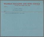 Wildman Magazine & News Service