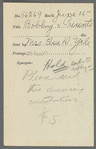 Yale, Mrs. Elsie D