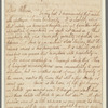 Letter from Robert Burns to his brother, William.