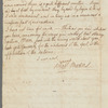 Letter from Robert Burns to his brother, William.