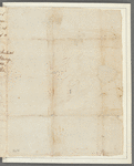 Letter from Robert Burns to his brother, William.