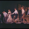 Dusty Worrall [center] and unidentified others in the stage production The Music Man