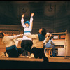 Helen Raymond [center] and unidentified others in the stage production The Music Man